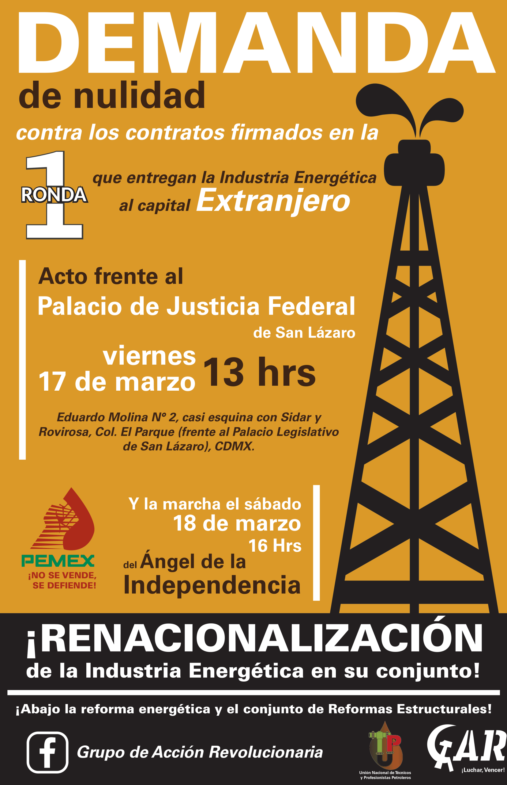 Convocatoria: DEMANDA DE LOS CONTRATOS DE LA RONDA 1