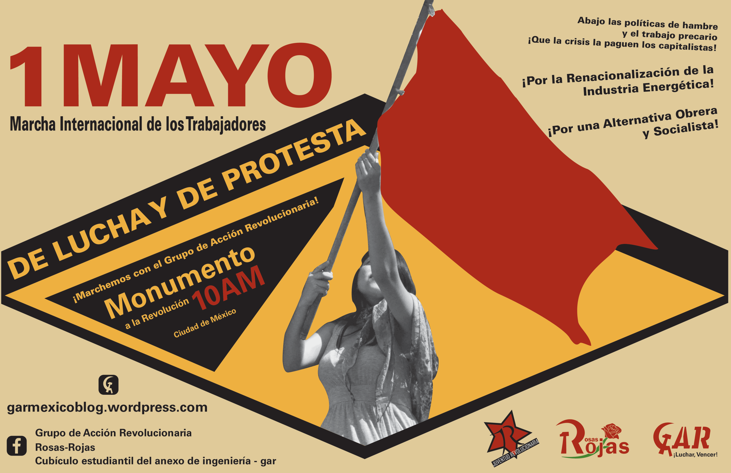 1° de Mayo ¡Combativo y Proletario!