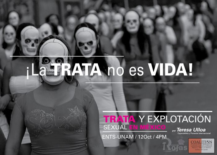 Exitosa conferencia de TERESA ULLOA “TRATA Y EXPLOTACIÓN SEXUAL EN MÉXICO”