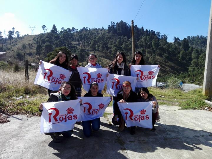 Exitoso el Primer campamento Feminista de Rosas Rojas