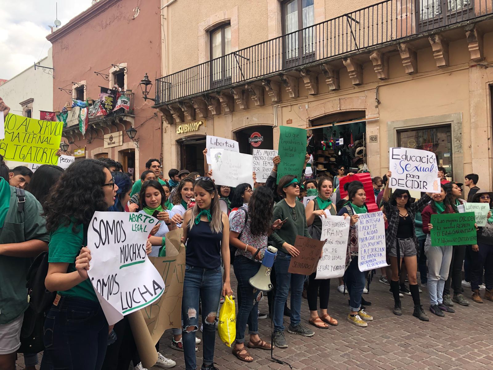 Por el aborto legal, seguro y gratuito en Guanajuato y todo México
