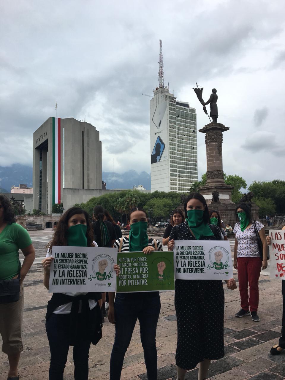 Por el aborto legal en Nuevo León