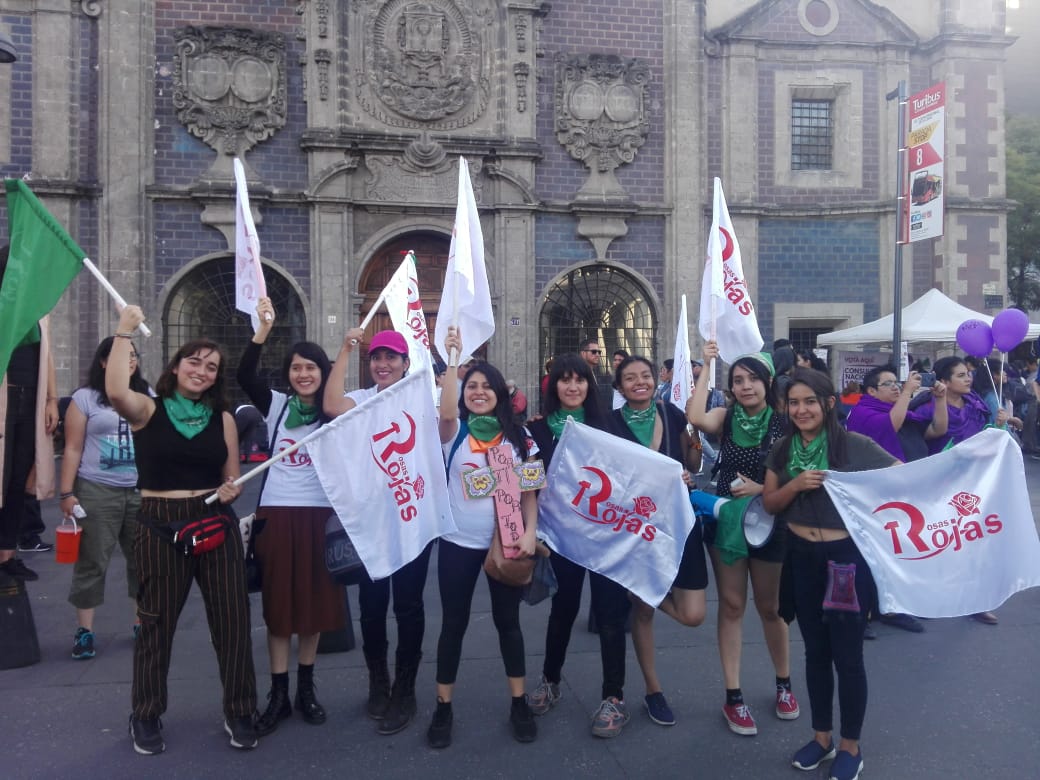 Las mujeres se movilizan contra todas las formas de violencia.
