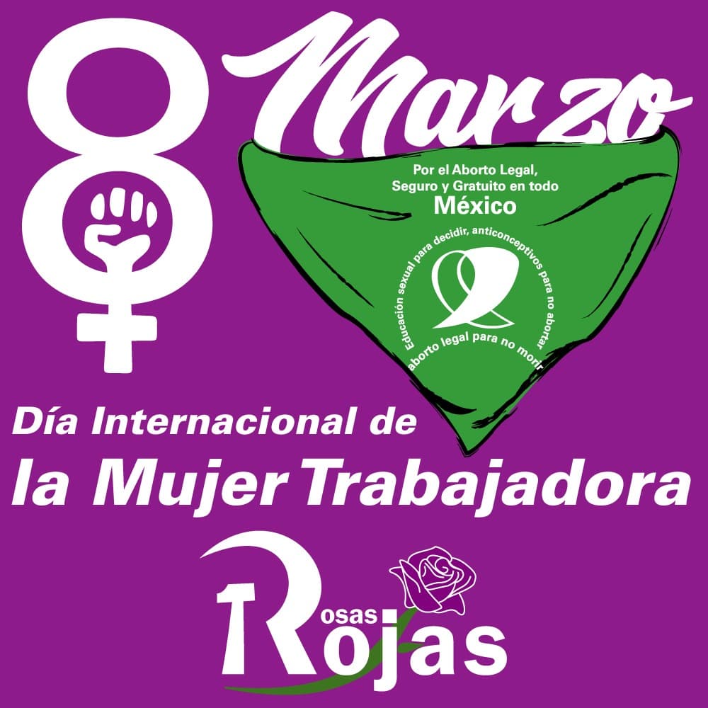 8M Rumbo al tercer paro internacional de mujeres ¡Este día no es de fiesta es de lucha  y de protesta!