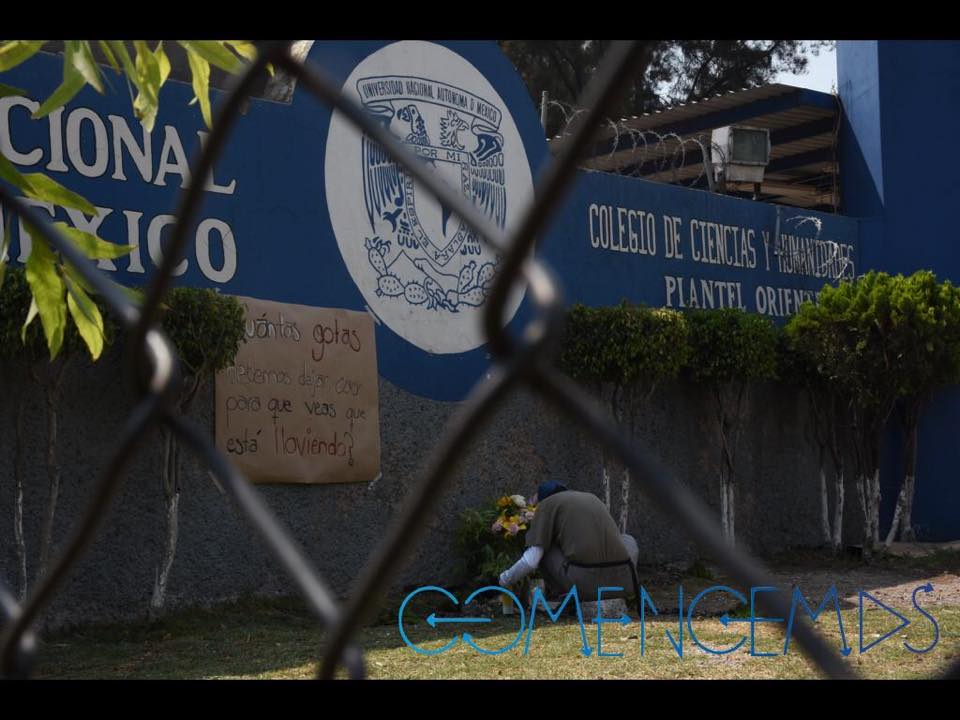 La lucha estudiantil por una Universidad libre de violencia.