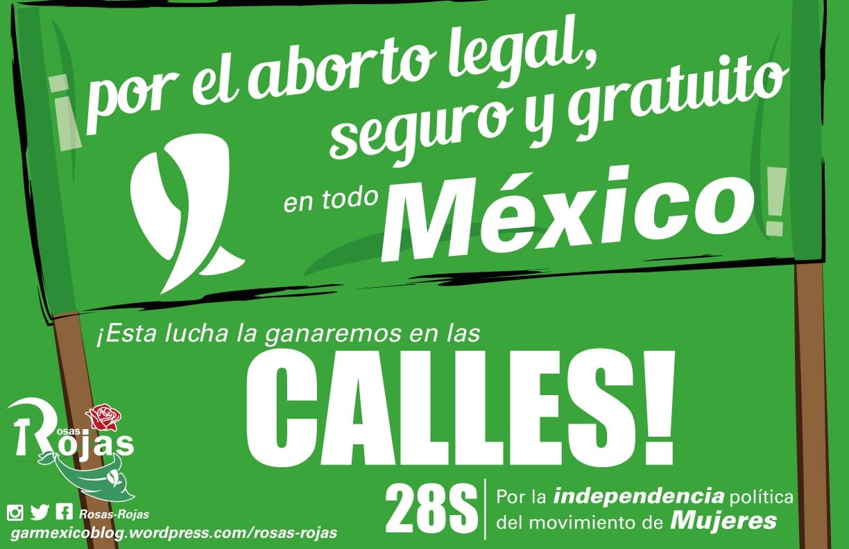 Lista de actos por el 28S 2019:  ¡vamos por el segundo pañuelazo nacional por el aborto legal, seguro y gratuito en todo México!