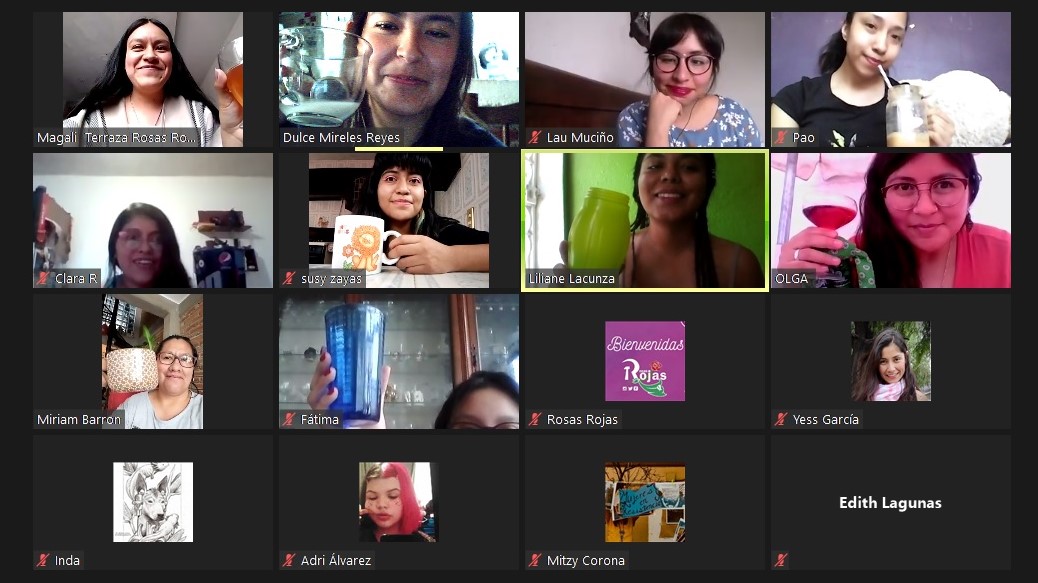 CONCLUYE  ESCUELA FEMINISTA DE FORMACIÓN POLÍTICA DE ROSAS ROJAS