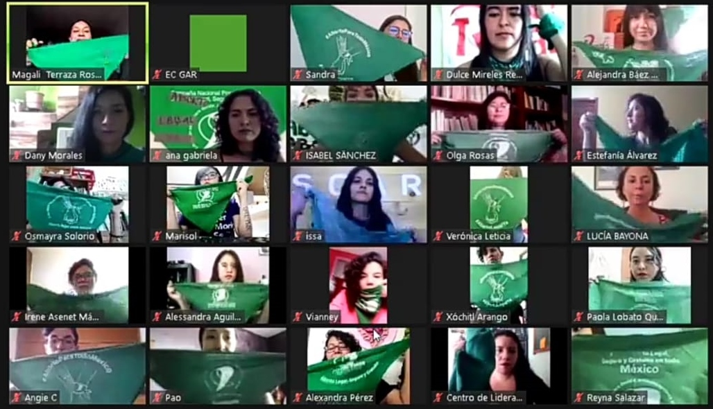 Contundente el Pañuelazo Nacional este 8A por la legalización del aborto en México