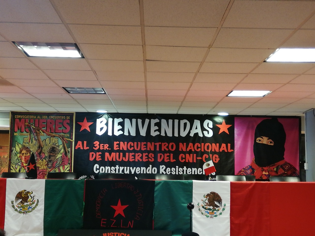 Temerosas, pero luchando
