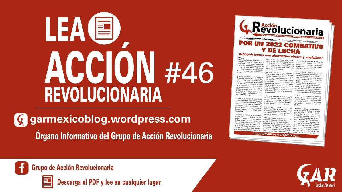 POR UN 2022 COMBATIVO Y DE LUCHA