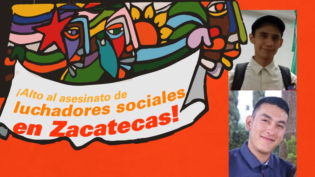 JUSTICIA PARA ZAPATA Y RAÚL
