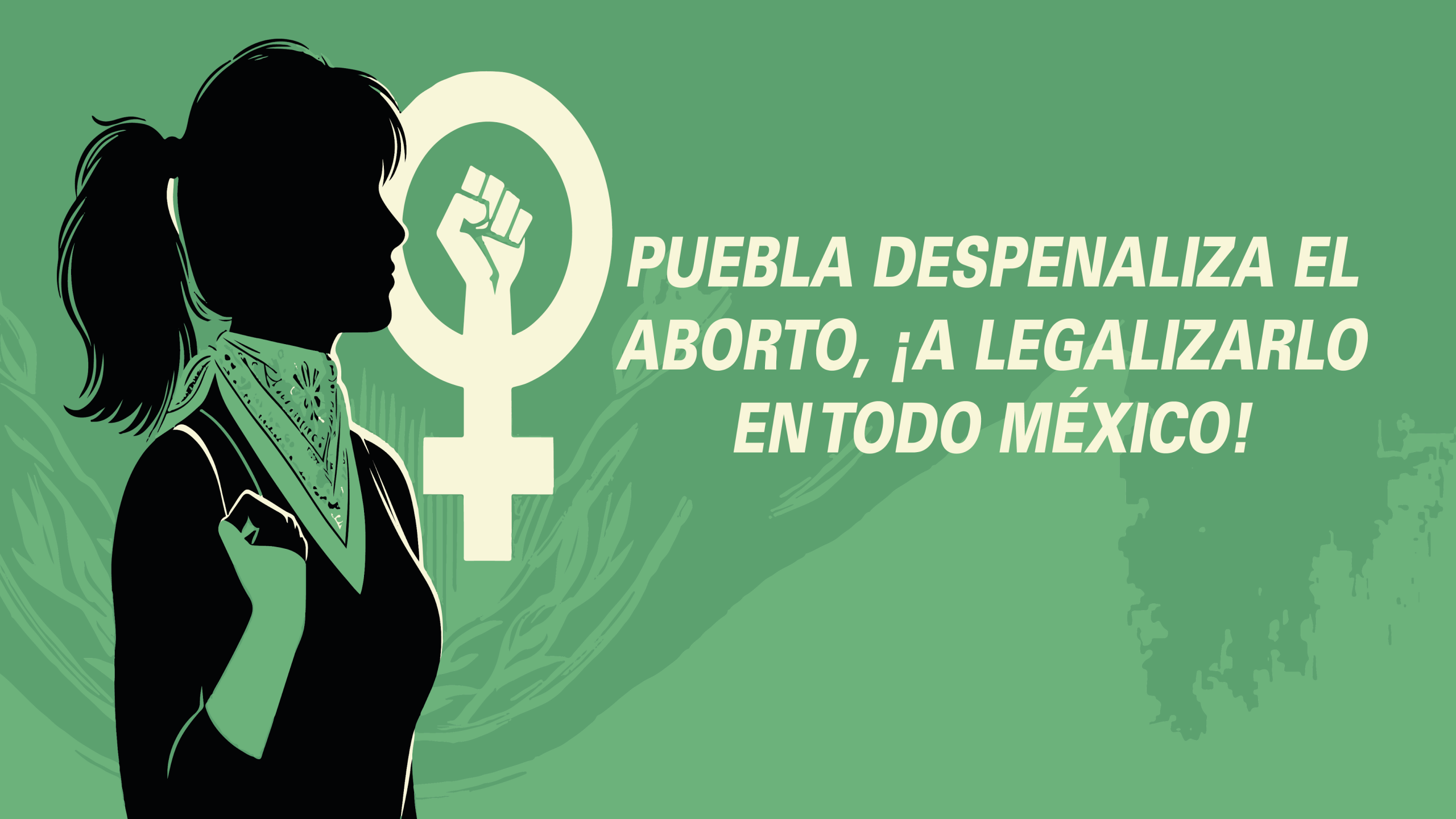 PUEBLA DESPENALIZA EL ABORTO, ¡A LEGALIZARLO EN TODO MÉXICO! 