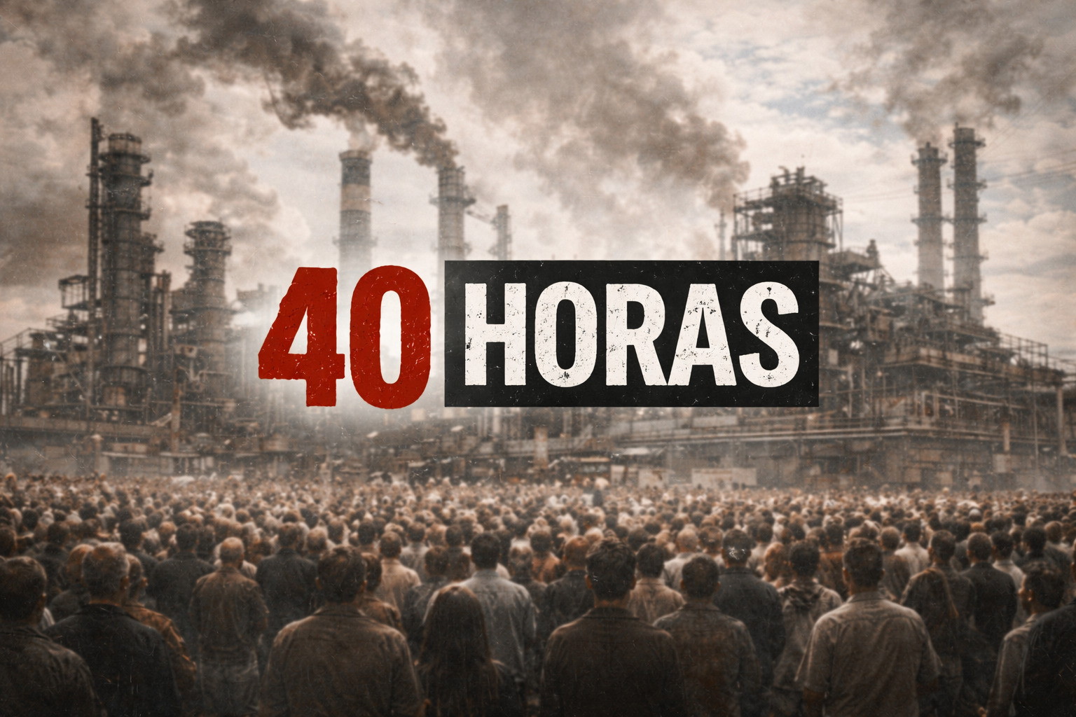 40 HORAS Y SALARIO MÍNIMO: LA TRAMPA DE LA CONCILIACIÓN DE CLASE