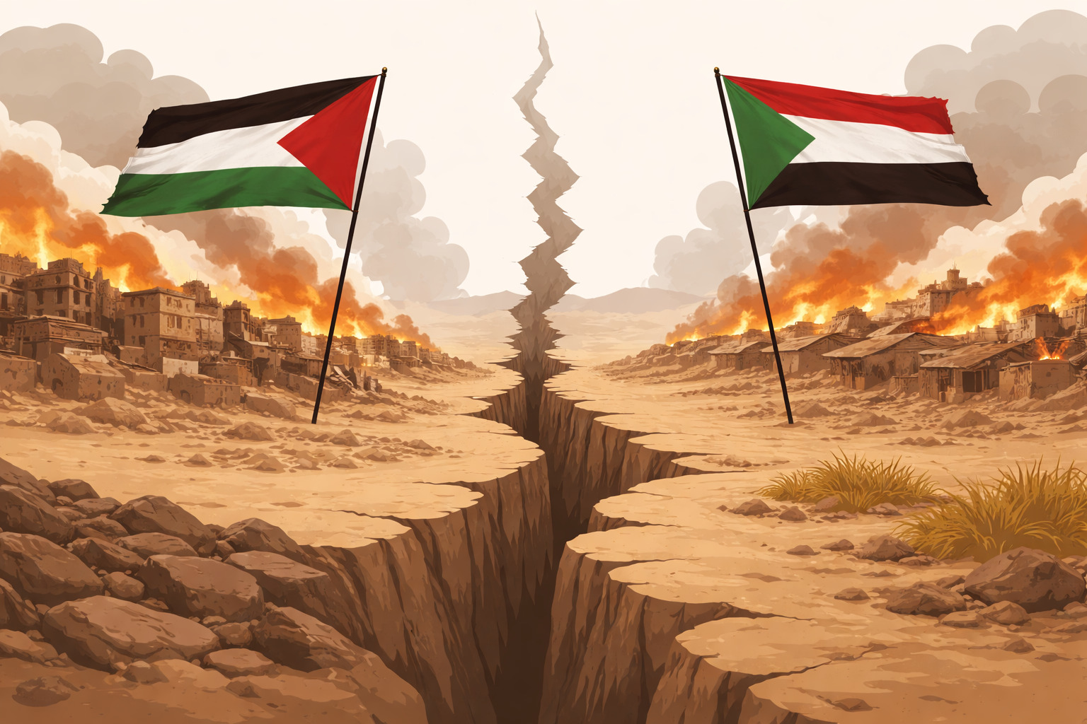 Palestina y Sudán: el imperialismo avanza en Medio Oriente y África